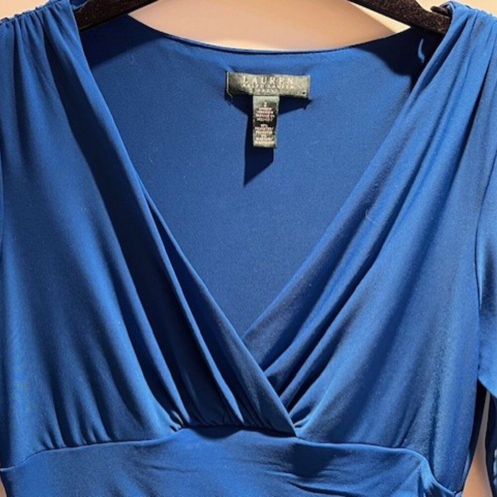 Ralph Lauren royal blue dress